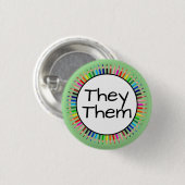 色鉛筆で丸く発音する 缶バッジ (正面&裏面)