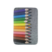 色鉛筆の列。 バスマット (正面縦)