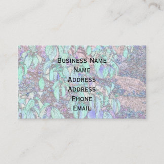 色鉛筆の木離れの 名刺