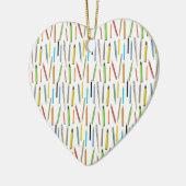 色鉛筆アーティストブラシマーカーアートラバーズ セラミックオーナメント (左)