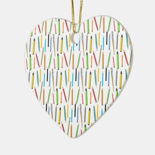 色鉛筆アーティストブラシマーカーアートラバーズ セラミックオーナメント (左)