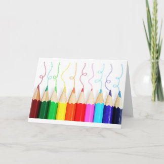 色鉛筆アート カード
