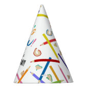 色鉛筆キッズアートバースデーパーティー パーティーハット (右)