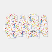 色鉛筆キッズアートバースデーパーティー フェイバーボックス (折り畳みなし)