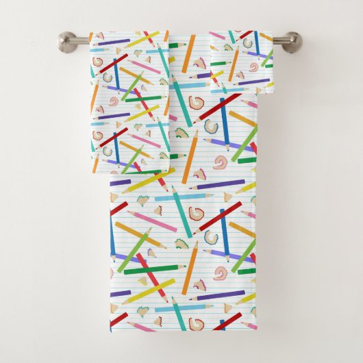 色鉛筆キッズ バスタオルセット (インサイチュ)