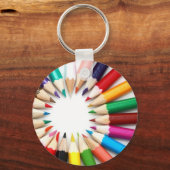 色鉛筆キーチェーン キーホルダー (正面)