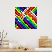 色鉛筆クレヨン ポスター (キッチン)