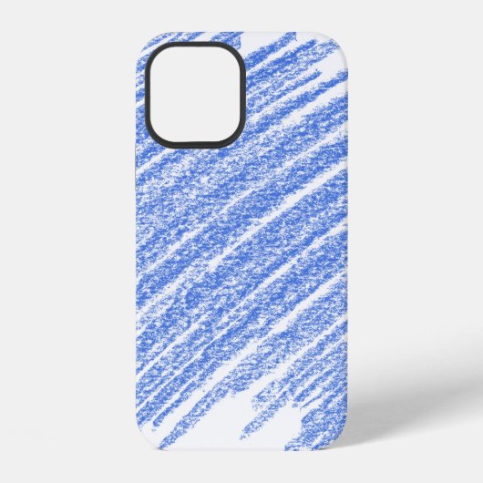 色鉛筆スクラッチハッチング iPhoneケース (裏面)