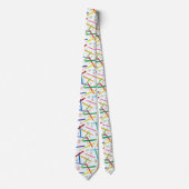 色鉛筆パターン ネクタイ (正面)