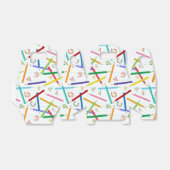 色鉛筆パターン フェイバーボックス (折り畳みなし)