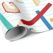 色鉛筆パターン ラッピングペーパー (ロールコーナー)