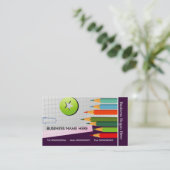 色鉛筆名刺 名刺 (スタンド正面)