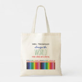 色鉛筆引用文先生鑑賞 トートバッグ (裏面)