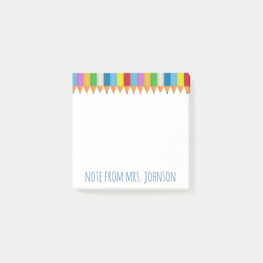 色鉛筆2 ポストイット (正面)