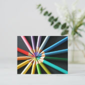 色鉛筆 – はがき (スタンド正面)