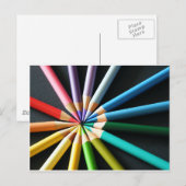 色鉛筆 – はがき (正面/裏面)