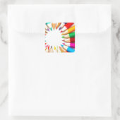 色鉛筆 スクエアシール (バッグ)