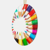色鉛筆 セラミックオーナメント (左)