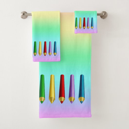 色鉛筆 バスタオルセット (インサイチュ)