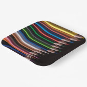 色鉛筆 ペーパープレート (傾斜あり)