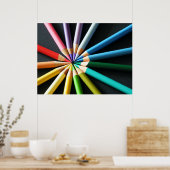 色鉛筆 ポスター (キッチン)