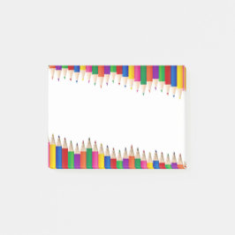 色鉛筆 ポストイット