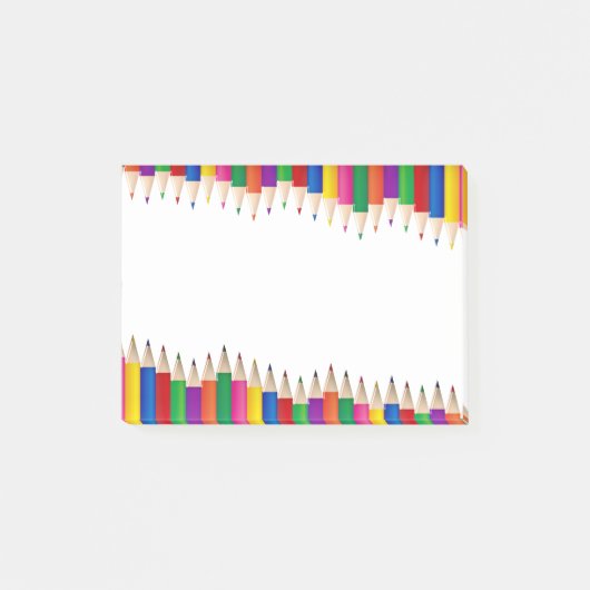 色鉛筆 ポストイット (正面)