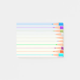 色鉛筆 ポストイット
