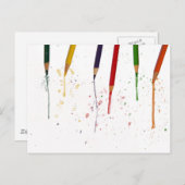 色鉛筆 ポストカード (正面/裏面)