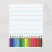 色鉛筆 ポストカード (正面)