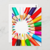 色鉛筆 ポストカード (正面/裏面)