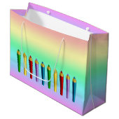 色鉛筆 ラージペーパーバッグ (正面アングル)