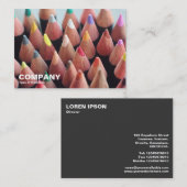 色鉛筆 名刺 (正面/裏面)