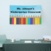 色鉛筆 横断幕 (トレードショー)