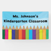 色鉛筆 横断幕 (横)