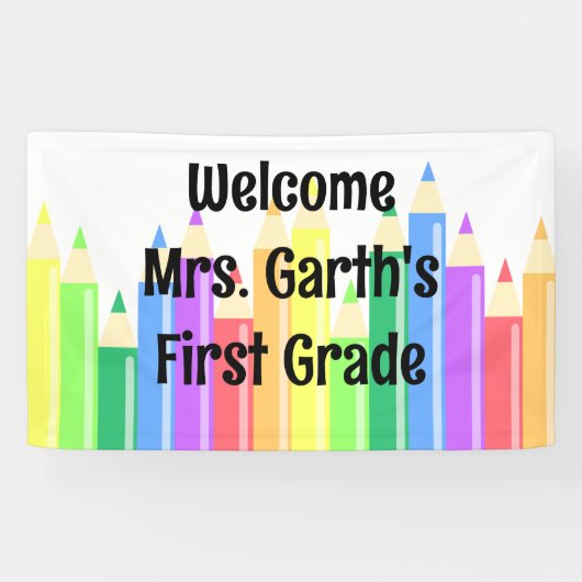 色鉛筆 横断幕 (横)