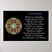 色鉛筆 – Kaleidoscopic Destiny Poster ポスター (正面)