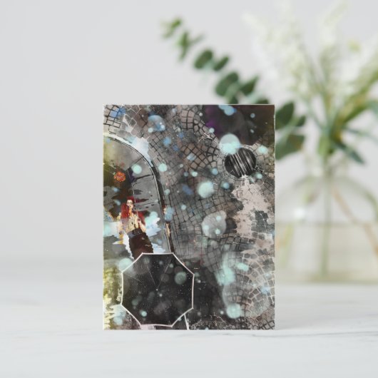 色雨 ポストカード (スタンド正面)