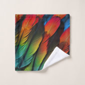 色飛んでいる付 バスタオルセット (ウォッシュタオル)