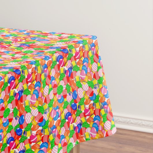 色飾イースターエッグパーティーテーブルクロス テーブルクロス (インサイチュ)