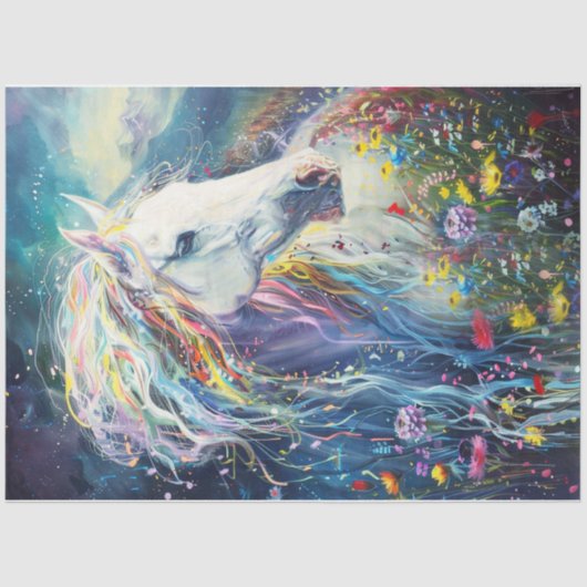 色馬の川 薄葉紙 (正面)