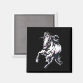色馬乗馬 マグネット (正面/裏面)