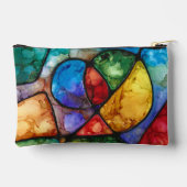 色鮮やかなはっきりしたアクセサリーバッグ アクセサリーポーチ (裏面)