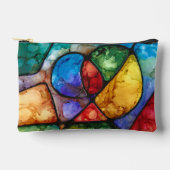 色鮮やかなはっきりしたアクセサリーバッグ アクセサリーポーチ (正面)