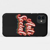 色鮮やかなアンチ社会アンチ社会 Case-Mate iPhoneケース (裏面(横))