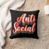 色鮮やかなアンチ社会 クッション (ブランケット)