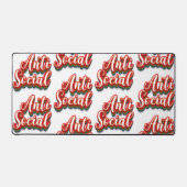 色鮮やかなアンチ社会 デスクマット (正面)