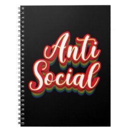 色鮮やかなアンチ社会 ノートブック