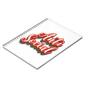 色鮮やかなアンチ社会 ノートブック (左側)