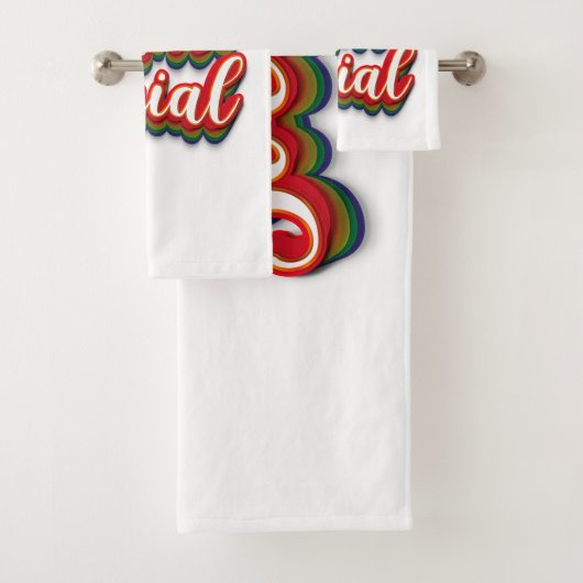 色鮮やかなアンチ社会 バスタオルセット (インサイチュ)